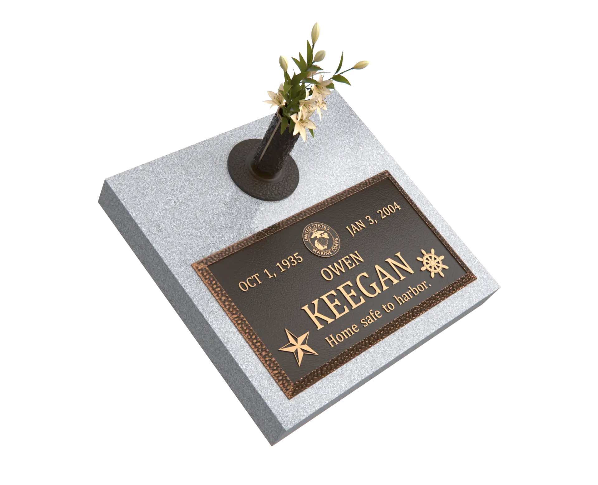 Premium Bronze Plaque 28"x 16"