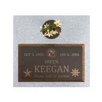 Premium Bronze Plaque 28"x 16" with Granite Base