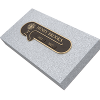 Premium Bronze Plaque 11"x 4" with Granite Base