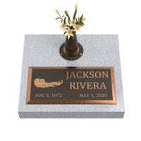 Premium Bronze Plaque 24"x 12" with Granite Base
