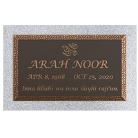 Premium Bronze Plaque 24"x 14"