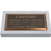 Premium Bronze Plaque 24"x 12"