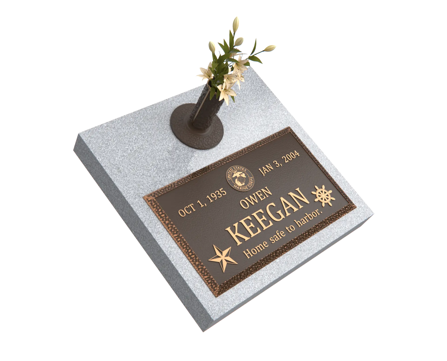 Premium Bronze Plaque 28"x 16"