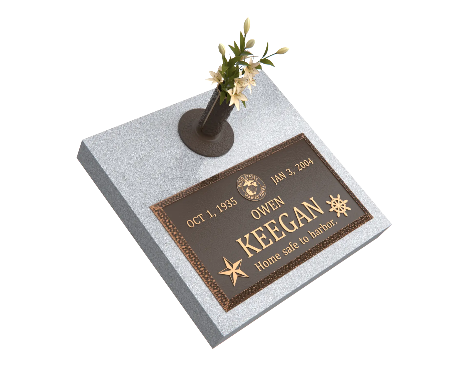 Premium Bronze Plaque 28"x 16"