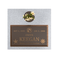 Premium Bronze Plaque 28"x 16" with Granite Base