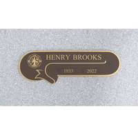 Premium Bronze Plaque 11"x 4" with Granite Base