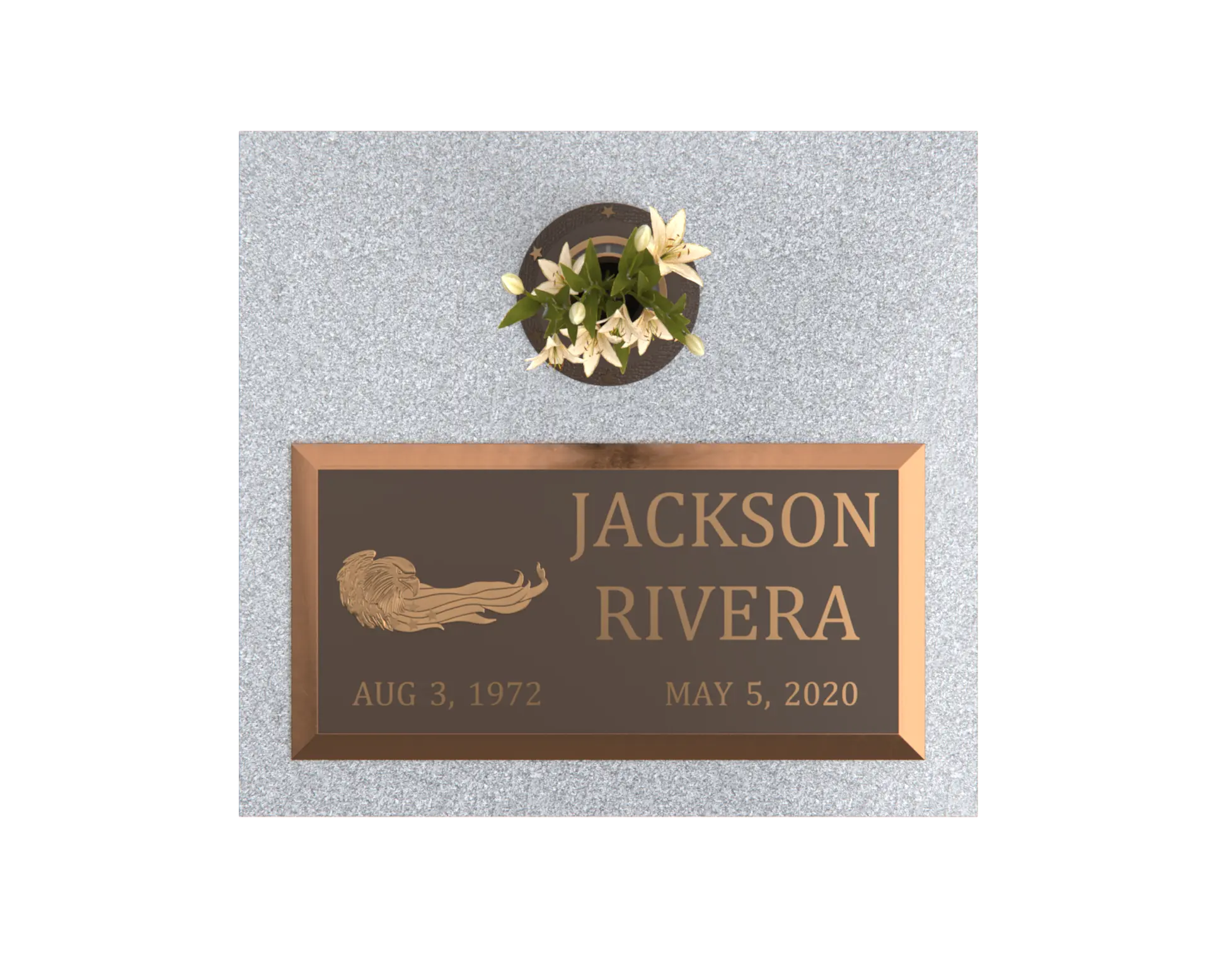 Premium Bronze Plaque 24"x 12"