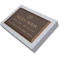 Premium Bronze Plaque 24"x 14" with Granite Base