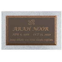 Premium Bronze Plaque 24"x 14"