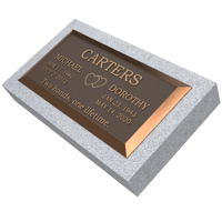 Premium Bronze Plaque 24"x 12" with Granite Base