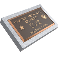 Premium Bronze Plaque 24"x 14" with Granite Base